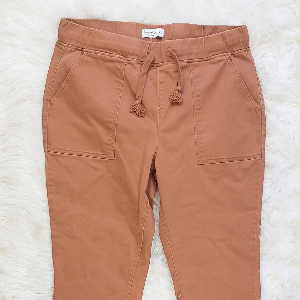 New Love, Fire Solid Pull-On Twill Rusty Orange D… - image 6